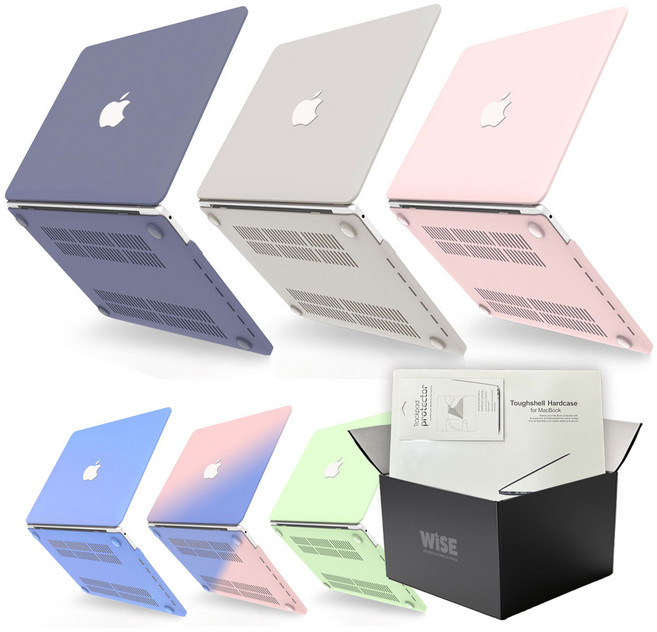 와이즈 맥북에어 15인치 M2 컬러 케이스 + 트랙패드 필름 A2941(M2), 맥북에어 15인치 M2 A2941(M2), 베이비핑크, 1개