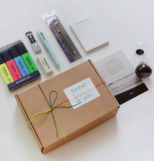 모선 스테들러 샤프 7종 문구세트 웰컴키트, 1세트, 화이트