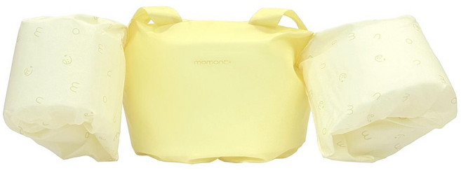 모모네 유아 팔 튜브 암링 자켓 아기 퍼들점퍼 구명 물놀이 수영 조끼, 버터 퍼들 점퍼, 1개