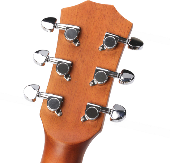 통기타 헤드머신 줄감개 6p, 실버, 1세트