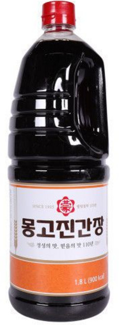 [거대마켓] 무배 진간장(부천몽고 1.8L) | 중국간장 범일진간장, 1개