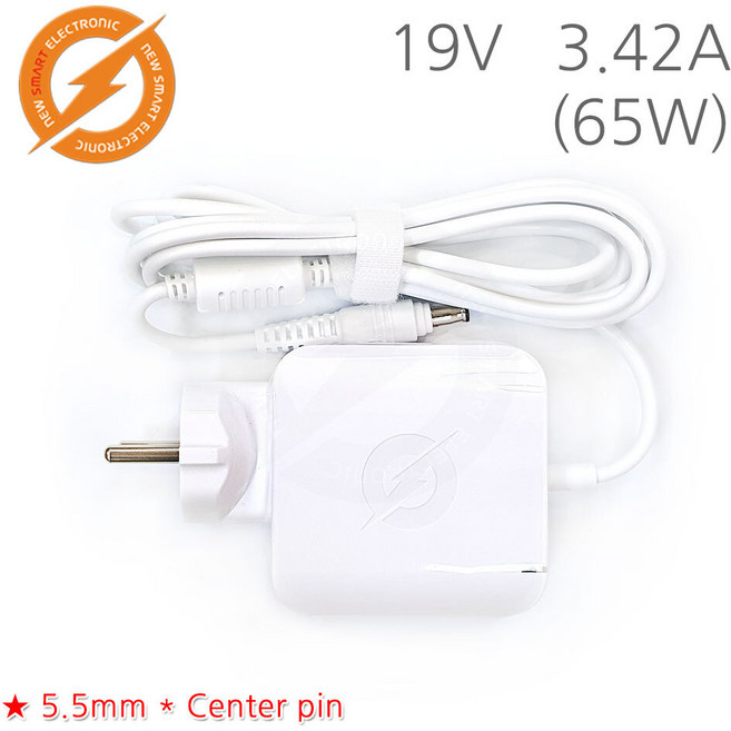 삼성 노트북 일체형 아답터 충전기 NT300V3A NT300V4A NT300V5A (40W/60W) 완벽호환, 1개