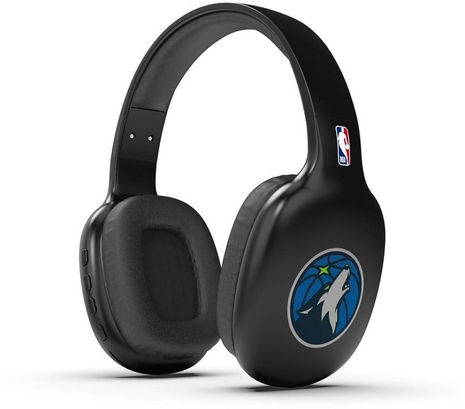 SOAR NBA 무선 오버 더 이어 블루투스 헤드폰 밀워키 벅스 252658 7746819490, 미네소타 팀버울브스