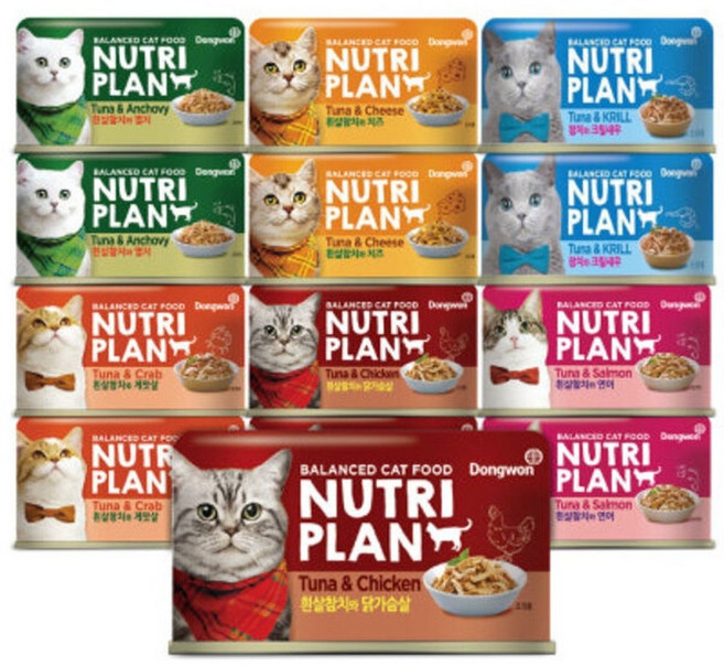 뉴트리플랜 콤보 160g x24개, 콤보(6종 4개씩), 24개