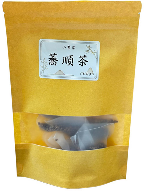 小繁草 蕎順茶 黑蕎麥茶飲 焙香順口 去膩解油 無咖啡因 三角立體茶包 6g 10入裝, 1個, 10個裝