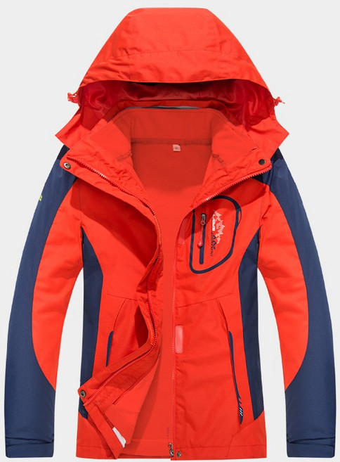 에버유어스 야상 여성 등산복 상의 투피스 울 안감 방풍 방수 등산복 점퍼