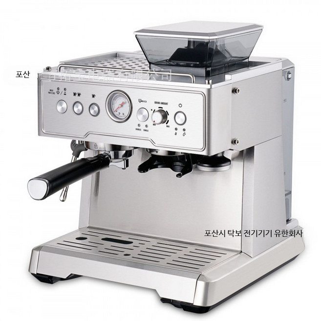 코펠레이디 에스프레소 머신, 실버 컬러 330x320x393mm