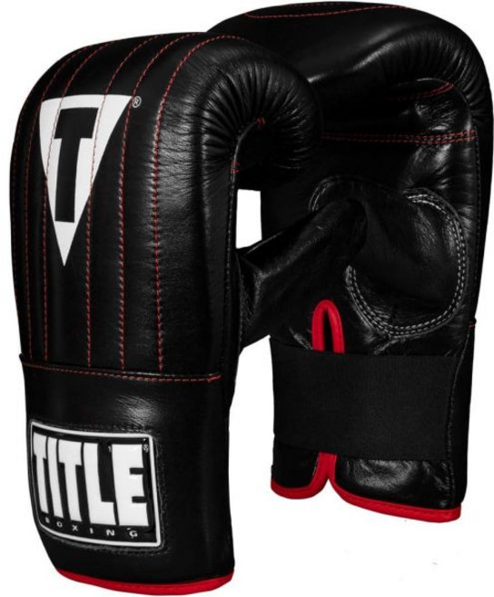타이틀 복싱 프로레더 스피드백 글러브 3.0 권투장갑, Black, Large, 1개