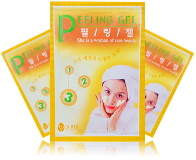 묵은 각질 제거 마사지 목욕탕 필링 젤, 100개, 8g