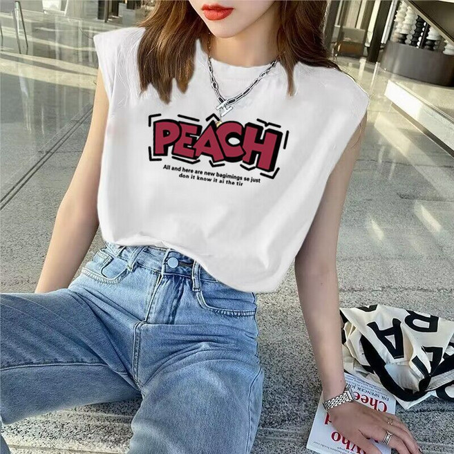 RORO 夏季背心 潮流無袖T恤