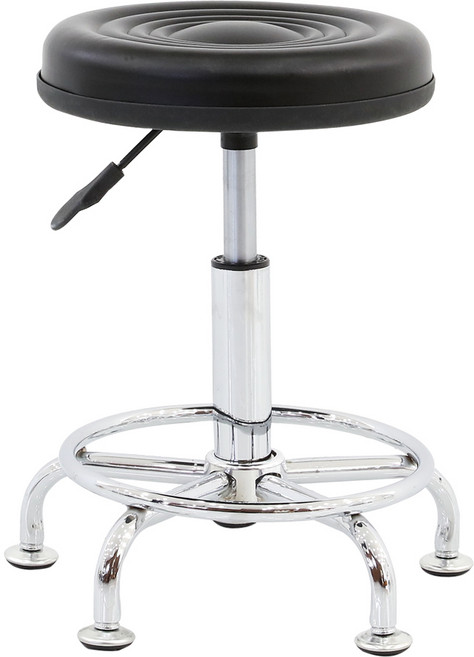 더조아 써클체어 고정형 높낮이조절의자, 본상품선택, 1개