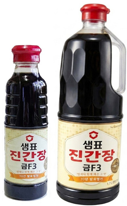 샘표 진간장 금F3 1.7L +500ml, 1개