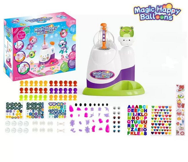 Magic Happy Balloons 魔術氣球波波樂 DIY 手作玩具, 青蛙款, 1套