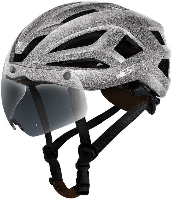 시그니처베이지 자전거 전기 전동 킥보드 고글 헬멧 YPZ128, 루미너스 블랙, 1개