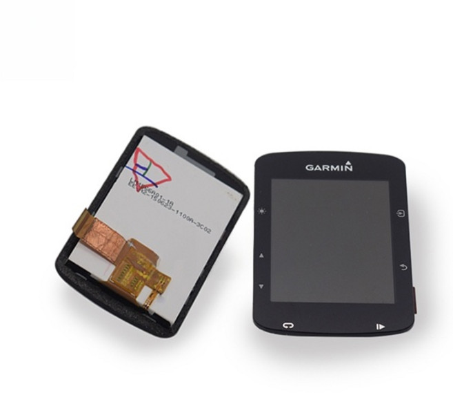 가민 엣지 520 사이클링 컴퓨터 수리 부품 전원 스위치 버튼 액세서리 교체 키 자전거 타기 장비용, 02 조립된 화면