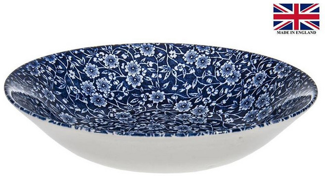 퀸즈 바이 처칠 빅토리안 칼리코 보울, 스칼롭 22cm