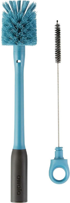 오왈라 Owala 브러시 클리너 2in1 분리 가능한 물병 클리너 트위스트 스모키블루, 기본, 1개