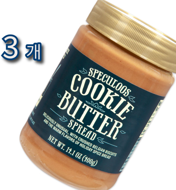 트레이더조 스페쿨로스 쿠키 버터, 3개, 400g