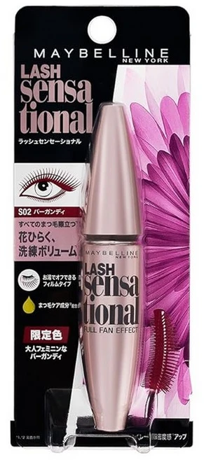 메이블린 볼륨 익스프레스 래시 센세이셔널 S02 버건디마스카라 뜨거운 물에 빠지다, 1개, 10ml - 쿠팡