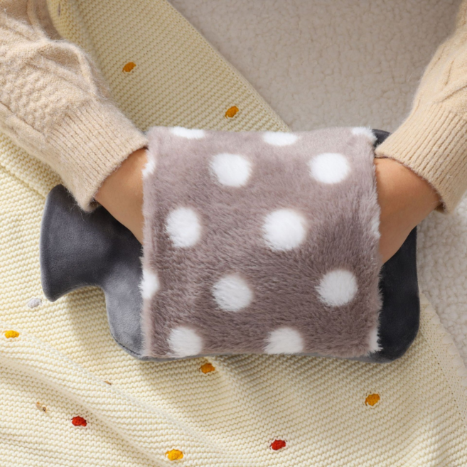 엠에스마켓트 보온물주머니 온열찜질팩 커버세트, 그레이, 1개