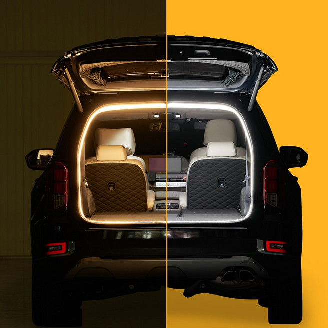 메이튼 식빵등 DIY LED바 면발광 LED 트렁크등 5M, 화이트, 1개