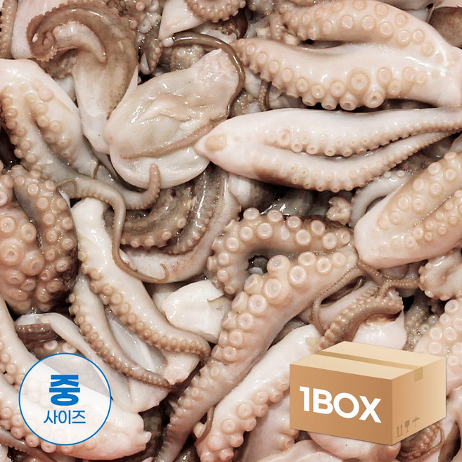 절단쭈꾸미M 5.4kg 베트남 쭈꾸미볶음 손질 벌크, 단품, 단품