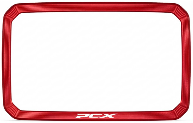 킹콩 25 26년 PCX 계기판 알루미늄 커버 테두리 몰딩 호환, 2개, 레드
