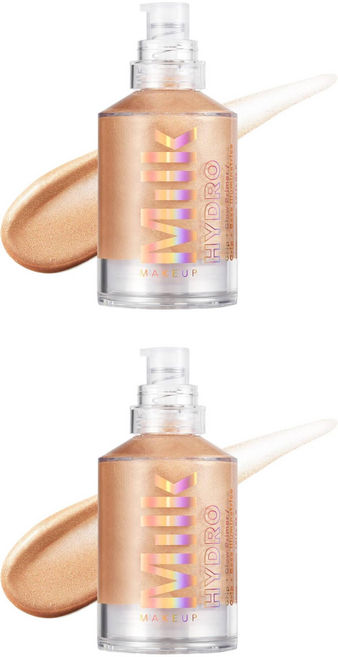 밀크 메이크업 하이드로 그립 앤 글로우 프라이머 1 oz 2팩, 2개