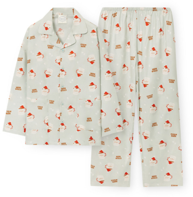 (국내매장정품) ORCITE 남성 G118 산타머그 긴소매 파자마 세트 m1037_1514336 173160