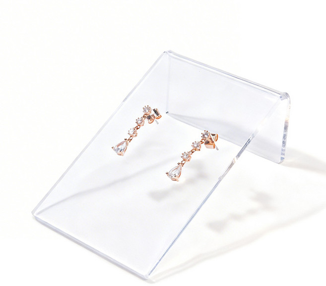 [100%투명] 스튜디오투명 아크릴 귀걸이 진열대, 1개