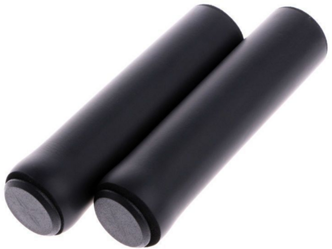 데일리쇼핑 자전거 스펀지 핸들그립 핸들바 충격방지 초경량 논슬립 손잡이 그립세트 mtb 로드, 블랙, 1세트