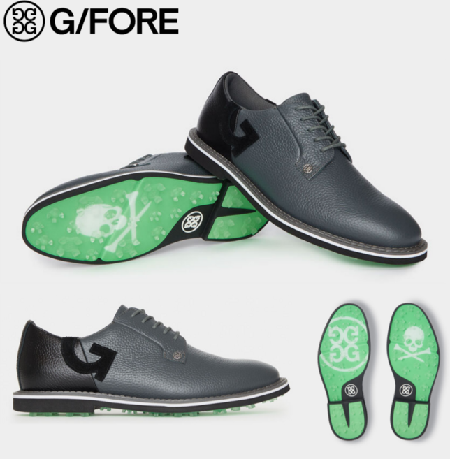 지포어골프화 남성 GFORE 스파이크리스 투톤 쿼터 가죽 갤리벤터 골프신발