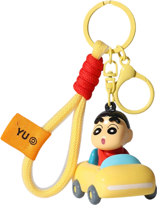 짱구는 못말려 정품 신차원 키링 열쇠고리, 자동차짱구