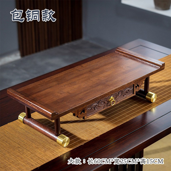 【台灣熱銷】供奉台 佛像底座 供桌 迷你佛像底座 玄關小供桌擺件台 加高托架 神台供桌 家用財神香案 神龕, 1個, 60長帶抽屜, N/A
