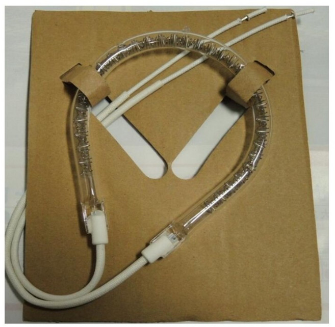AC110V 800W 電暖器鹵素燈管 快速加熱 安全耐用 居家暖房必備, 1個