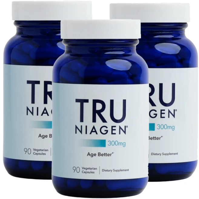 Tru Niagen NR 300mg NAD+ 전구체 캡슐 데일리 에너지 영양제, 90정, 3개 - 쿠팡
