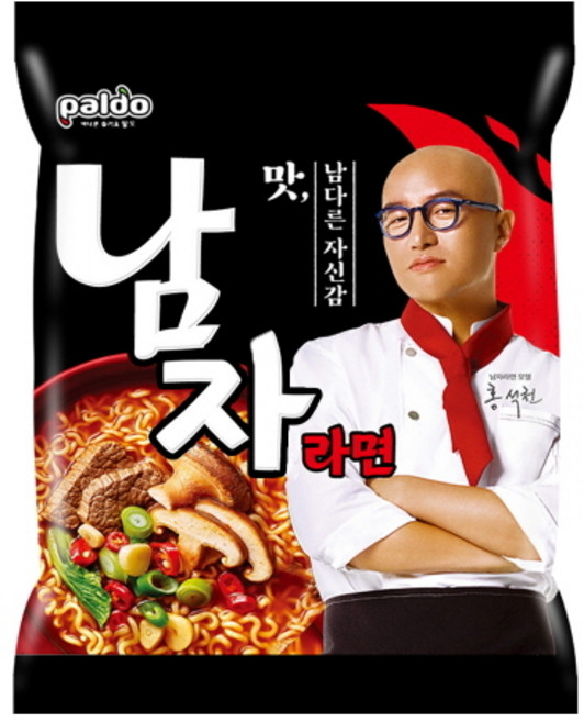 팔도 남자라면 115g, 4개