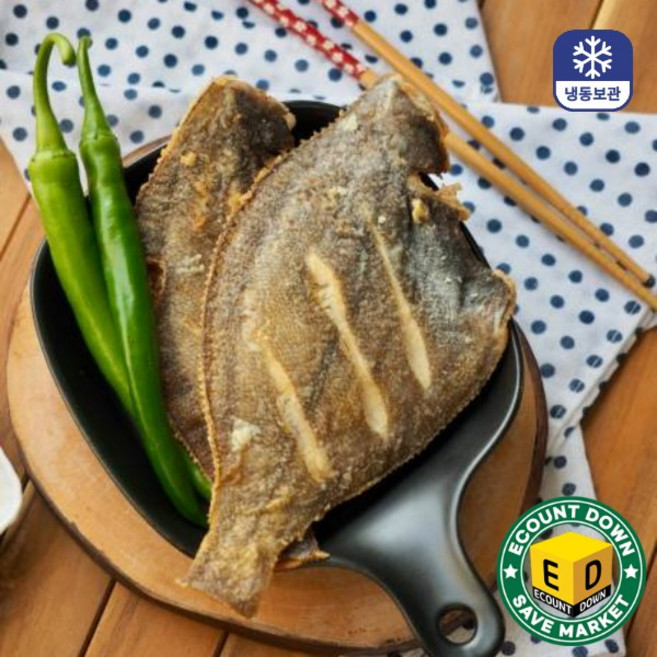손질 가자미 (냉동) 대용량 업소용, 1개, 100/150(약 30-45미)4.5kg