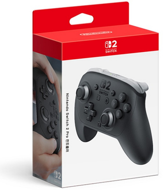 (닌텐도) Nintendo Switch2 닌텐도 스위치2 프로 컨트롤러 프로콘2, 1개