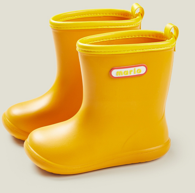 幸福瑪麗兒童雨鞋 中筒防水雨靴