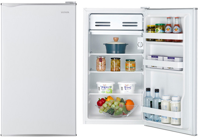 위니아 소형냉장고 ERR093BW(A) 1도어/93L/화이트 가정용 업소용 사무실, ERR093BW(A) 93L 화이트