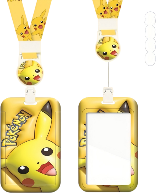 버딩 캐릭터 명찰 사원증 학생증 교통카드 릴홀더 카드케이스 목줄 포토카드