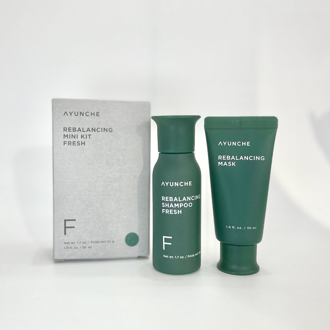 아윤채 리밸런싱 미니 키트 프레시 샴푸 50g + 마스크ml, 1개