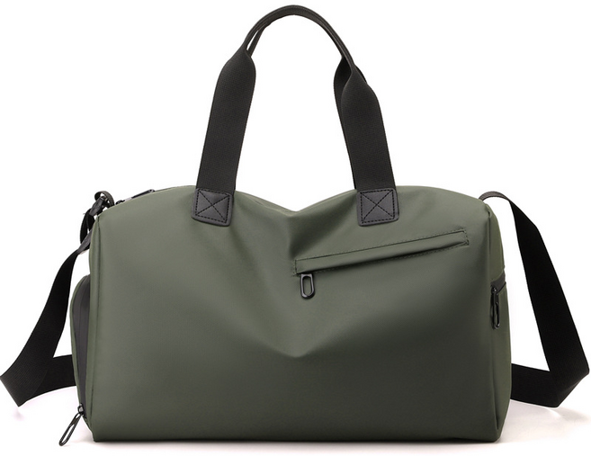 OST-21 대용량 남녀공용 건습식 신발분리 운동 헬스 수영 가방 더플백 보스턴백, 녹색, 1개