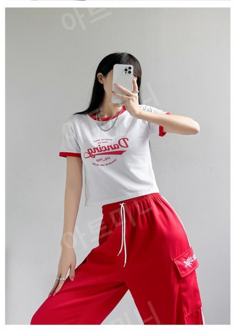 줌바댄스복세트 여성 댄스운동 방송댄스 연습복 트레이닝 세트 무대