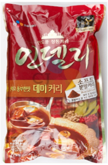 인델리 데미 커리/카레 1kg+12개 1박스, 1kg