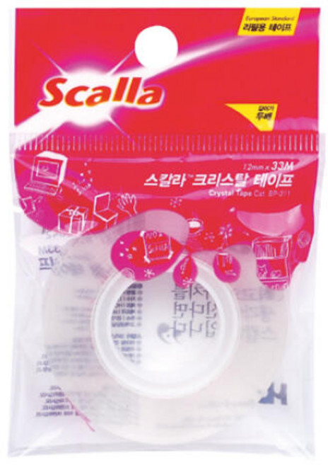 아트박스/스칼라 Scalla C1233R 크리스탈테이프 리필 (1
