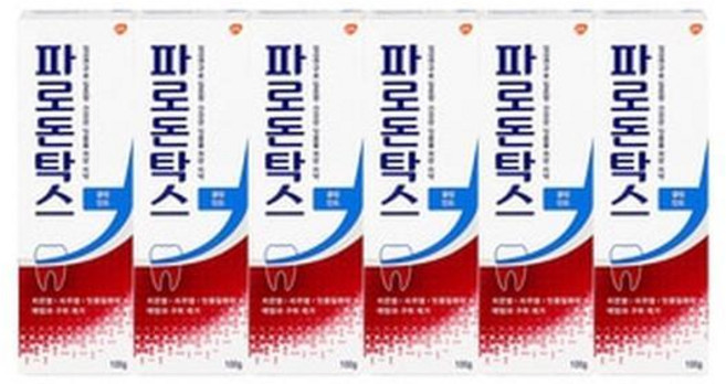 코스트코 콜게이트 고불소 치약 250g 5개입 그레이트 레귤러, 100g, 6개