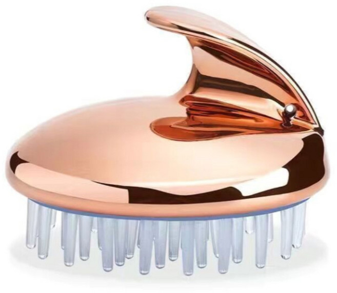 헬씨닷 샴푸 브러쉬, 골드, 1개