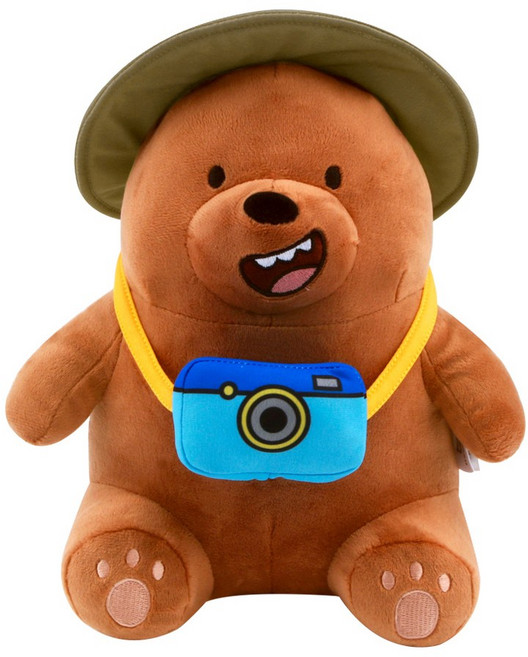 [돌앤돌스]위베어베어스 시팅 등산_그리즐리캐릭터 코스튬 곰인형 봉제인형 인형선물, 1개